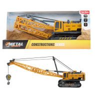 Metal World delovni stroji - kovinski žerjav na gosenicah v merilu 1:55