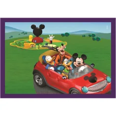 Mickey in prijatelji 4 v 1 Supercolor sestavljanka - Clementoni slika 2