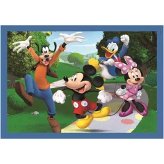 Mickey in prijatelji 4 v 1 Supercolor sestavljanka - Clementoni slika 3