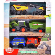 Micro City 5-delni komplet odpirajočih se majhnih avtomobilčkov - Dickie Toys