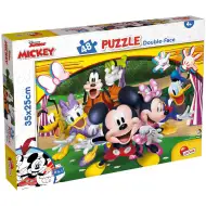 Miki Miška 2 v 1, 48-delni puzzle in pobarvanka 35x25cm - Lisciani