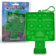 Minecraft Bubblers Mini Pop-it presenečenje obesek 1 kos