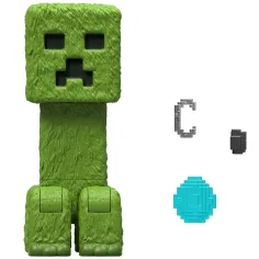 Minecraft: Minecraft film Creeper akcijska figura z dodatki - Mattel slika 3