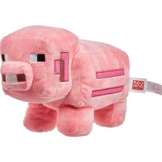 Minecraft: Plišasta figura prašiča - Mattel