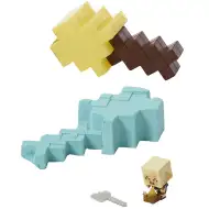 Minecraft: Razkritje minifigure Aranyszoke Hajós z rumenim mečem v obliki škatle - Mattel