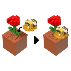 Minecraft Reveal minifigura v škatli za shranjevanje - Mak - Mattel slika 2