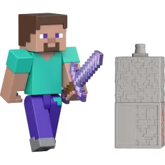 Minecraft: figura lika Steve z dodatki - Mattel slika 2