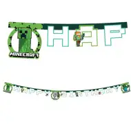 Minecraft tematski party transparent 200 cm