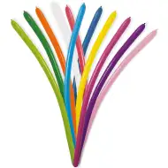 Modelirni baloni v različnih barvah – komplet 15 kosov