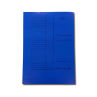 Modra mapa z elastiko A4 230 g
