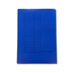 Modra mapa z elastiko A4 230 g