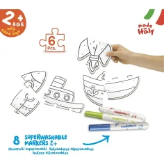 Baby moj prvi komplet sestavljank za barvanje - Carioca slika 2