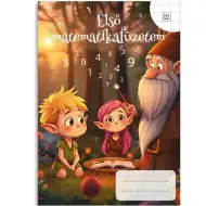 Moj prvi zvezek za matematiko – veliki kvadratki, A/5 zvezek