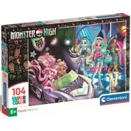Monster High 2 104-delna supercolor sestavljanka - Clementoni