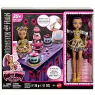 Monster High: Strašno Sladek Rojstni dan – Clawdeen Wolf komplet za okrasitev torte z lutko - Mattel