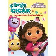 Móra: Gabijeva hišica za punčke - knjiga za zaposlovanje in barvanje hitrih mačk