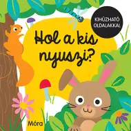 Móra: Kje je mali zajček? knjiga s slikami z izvlečnimi stranmi