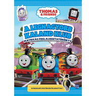 Móra: Thomas &amp; Friends - Največji pustolovski klub – ustvarjalna knjiga z nalepkami