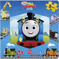 Móra: Thomas in prijatelji – Moja prva knjiga sestavljank s 5 sestavljankami