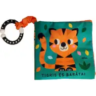 Móra: Tiger in prijatelji šumeča tekstilna knjiga z grizalom