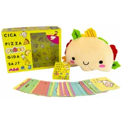 Muca, pica, plišasta igrača, kozlić, sir družabna igra slika 2