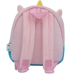 Luna: Must Team Samorog rožnat otroški plišasti nahrbtnik za vrtec 27x7x24 cm slika 2