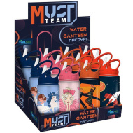 Must: Aluminijast bidon z ustnikom, 500 ml, v različnih različicah