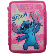 Must: Stitch dvoetažna polna peresnica 15x5x21cm