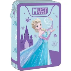 Must: peresnik z motivom Frozen, dvoslojen in napolnjen, 15 x 5 x 21 cm
