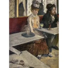 Muzejska zbirka: Edgar Degas - V kavarni 1000 kosov sestavljanka - Clementoni slika 2