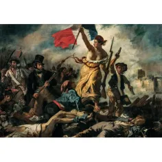 Muzejska zbirka: Eugène Delacroix - Svoboda vodi ljudstvo 1000-delna sestavljanka - Clementoni slika 2