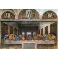 Muzejska zbirka: Leonardo da Vinci - Zadnja večerja 1000-delna sestavljanka - Clementoni slika 2