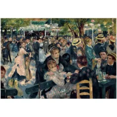 Muzejska zbirka: Renoir - Bal v Moulin de la Galette 1000-delna sestavljanka s posterjem - Clementoni slika 2