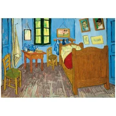 Muzejska zbirka: Van Gogh - Van Goghova soba v Arlesu 1000-delna sestavljanka s posterjem - Clementoni slika 2