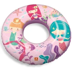 Napihljiv plavalni obroč z motivom morske deklice, 50 cm - Mondo Toys
