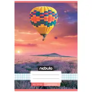 Nebulo: Balon na vroč zrak nad sivko - karo zvezek 27-32 A/5