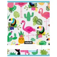 Nebulo: Flamingo in Tukan navadni zvezek A4 80-32