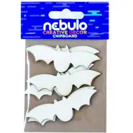 Nebulo: Komplet 6 kartonskih dekoracij netopirjev