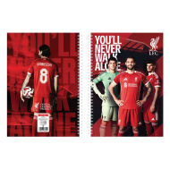 Nebulo: Liverpool spiralni zvezek, črtan, 70 listov, format A4, 1 kos