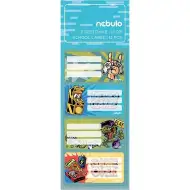 Nebulo: Nalepke za zvezke z gamerskim motivom, set 12 kos