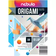 Nebulo: Origami listi v formatu A/4, 10 kosov, 80g