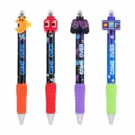 Nebulo: Pixel Gamer gumbni gel pero, ki ga je mogoče izbrisati, različni modeli, 1 kos