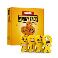 Nebulo: Silka radirka - smešni obrazi 1 kos