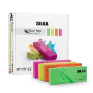 Nebulo: Silka radirka - v neonskih barvah 1 kos