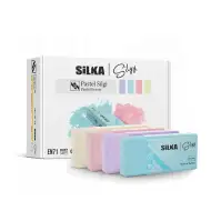 Nebulo: Silka radirka - v pastelnih barvah 1 kos