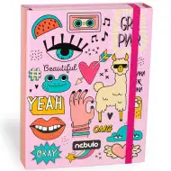 Nebulo: Škatla za zvezke v velikosti A/5, girl power