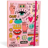 Nebulo: Škatla za zvezke, velikost A/4, girl power