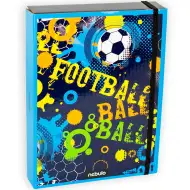 Nebulo: Škatla za zvezke velikosti A/5 z nogometnim motivom