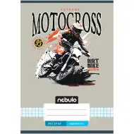 Nebulo: Spet motocross vzorec karo zvezek 27-32 A/5