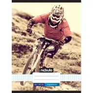 Nebulo: Speta črtast zvezek z motivom kolesa 87-32 A/4